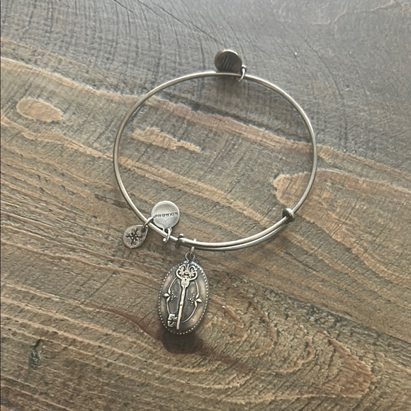 Alex and Ani Silver Religious Medallion Bracelet - Picture 1 of 2